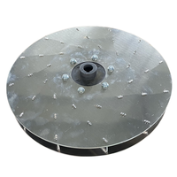 Lame de roue de ventilateur en aluminium haute stabilité pour purificateur de dépoussiéreur pour ventilateurs centrifuges de Ventilation de restauration de four de ferme