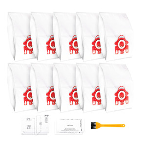 Pièces de rechange pour sacs d'<span class=keywords><strong>aspirateur</strong></span> Mie le Compact C1 C2/S6000-S699/S4000-S499/S700/S500-S578 Series AirClean 3D <span class=keywords><strong>FJM</strong></span> - Product Image 1
