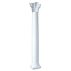 Banruo Weiß Blume Säule Römischen Spalte Griechischen für Hochzeit Dekoration PULM24 * 260CM-2-AQ