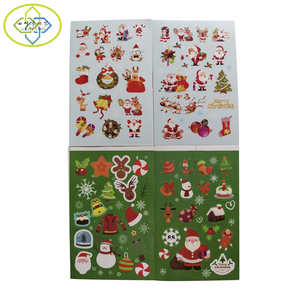 <span class=keywords><strong>Adesivi</strong></span> in Vinile Personalizzati 'Buon Natale' Fustellati Impermeabili per Regali - Product Image 3