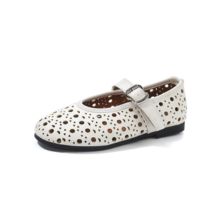 Chaussures pour bébé en cuir simple de haute qualité, chaussures décontractées pour filles, chaussures pour enfants, vente chaude - Product Image 6