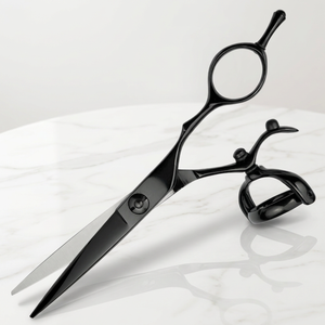 Tijeras de peluquería profesionales Eversharp, hoja de acero inoxidable, mango largo, para diestros, para uso en salón - Product Image 1