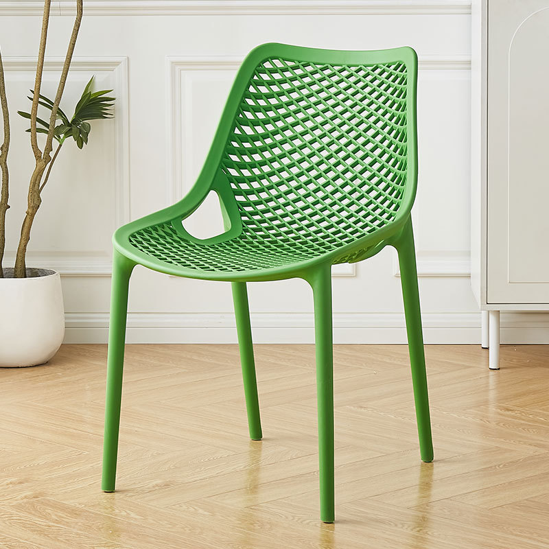 Green without armrests