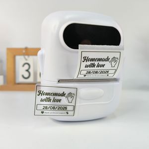 Impresora térmica P50 de 58 mm, mini impresora portátil de etiquetas sin tinta para iOS y Android - Product Image 2