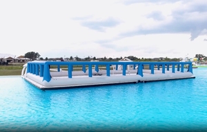 Plataforma Deportiva Acuática Inflable, Juegos Acuáticos, Plataforma Portátil, Isla <span class=keywords><strong>Flotante</strong></span> Inflable, Cancha de Pickleball Inflable - Product Image 3