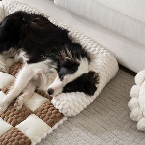 Pet Cushion Luxury Modern Eco-Friendly Soft Dog Sofa Bed Thickened Anti-slip Pet <b>Mat</b> All-season Rectangle Dog <b>Cat</b> Bed Wholesale - Product Image 6