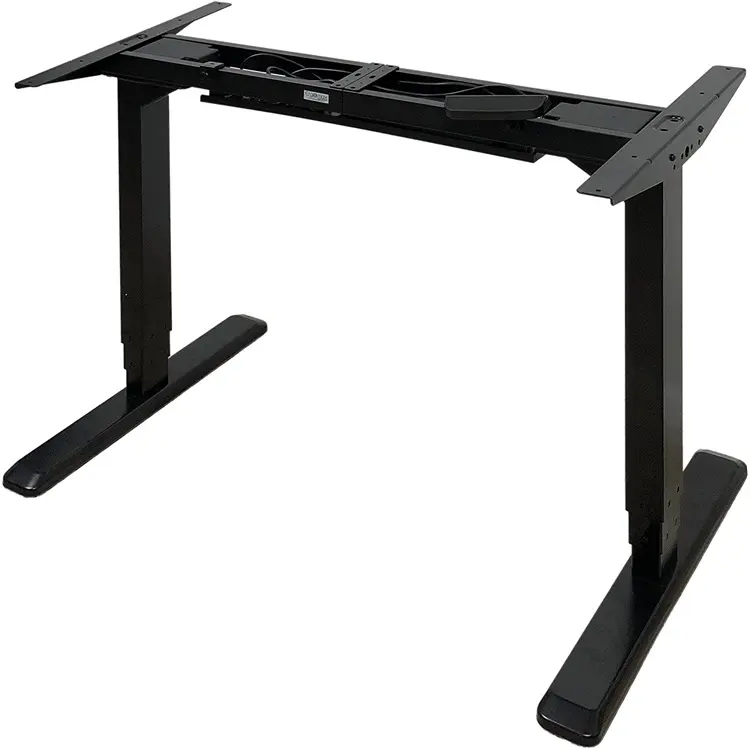 Gambe singole in metallo per tavolo gamba da tavolo in metallo regolabile in altezza fornitori di telai per scrivania da ufficio