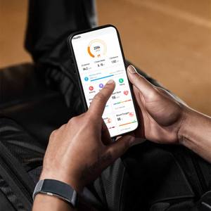 Montre connectée <span class=keywords><strong>ECG</strong></span> sans écran, SOS, surveillance en temps réel du rythme cardiaque et de la température corporelle, tracker de santé unisexe, bracelet en gel de silice, boîtier en alliage - Product Image 6