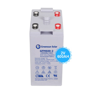 2V 400ah 500ah <span class=keywords><strong>600ah</strong></span> <span class=keywords><strong>6v</strong></span> plomo ácido batería de ciclo profundo batería de almacenamiento de energía Solar - Product Image 1