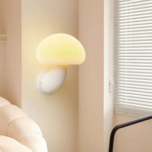 Lampe murale LED moderne en résine en forme de <span class=keywords><strong>champignon</strong></span>, chambre à coucher, extérieur, à intensité variable, 3000K <span class=keywords><strong>blanc</strong></span> chaud - Product Image 2