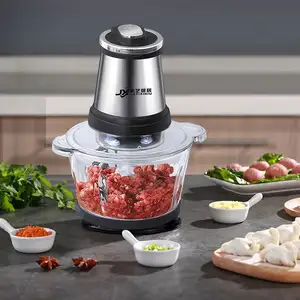 Moedores de carne 250w, popular mini vegetal slicer chopper mais elétrico 2l picador/