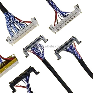定制型 PVC 绝缘 LVDS 电子连接器电缆、用于电气应用的线束组件 - Product Image 1