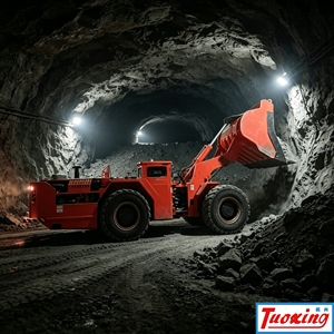scala attrezzature per l'estrazione dell'oro Tunnel stretto compatto estrazione mineraria 1cbm sotterraneo Lhd sotterraneo - Product Image 3