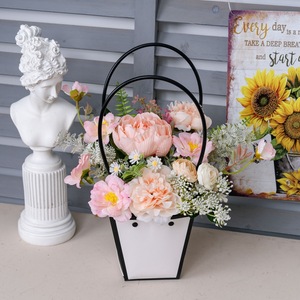 CallaFloral - Juego de Cestas de Flores de Peonía Artificiales para Decoración de Bodas y Hogar CF01468 - Product Image 1