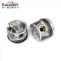RACEORLY 03L107065M 03L107065AA Engine Piston Assembly 81mm for VW Multivan Tiguan 2.0 TDI CLJA CDBA CFFB