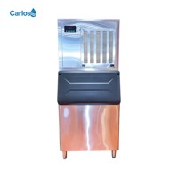 Machine à glace pilée Carlos Factory à prix de gros, design élégant et simple, corps métallique, pour restaurants occidentaux