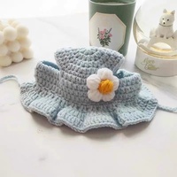 Gorros de Lana Tejidos para Mascotas, Perros y Gatos, con Diseño de Dibujos Animados, Accesorios y Disfraces Hechos a Mano para Todas las Estaciones