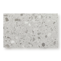 Revêtement de sol SPC aspect terrazzo, étanche, système de clic, planches de vinyle rigides pour usage commercial et résidentiel