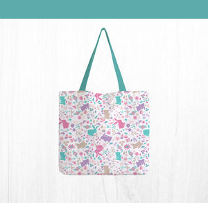 ถุงผ้าพิมพ์ลายผ้าฝ้าย100% ถุงช้อปปิ้งแบบใช้ซ้ำได้เป็นมิตรต่อสิ่งแวดล้อมทันสมัยสีที่กำหนดเองได้ - Product Image 2