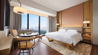 Ensembles de Chambres d'Hôtel de Luxe 5 Étoiles en Bois Massif avec Lits Jumeaux pour Chambres d'Hôtes et Appartements