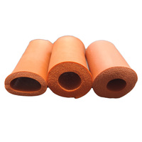 Tube de peau de couverture d'éponge de tuyau d'isolation de mousse en caoutchouc de NBR