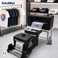 Nouvelle imprimante DTF automatique XINMEI A3 Procolored certifiée CE, système d'impression 12 pouces à double tête d'impression avec secoueur de poudre et sécheur, directement de l'usine