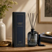 AIKUN OEM Produit d'aromathérapie avec personnalisation du logo, ensemble de diffuseurs à bâtonnets pour hôtels de luxe
