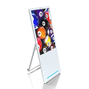 Bigbull Totem interactif <span class=keywords><strong>LCD</strong></span> 4K de 49 pouces, tactile, mobile, sur pied, pour publicité intérieure, avec support et roulettes, système Android - Product Image 3