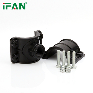 Vente directe d'usine IFAN plomberie PE raccord de tuyau raccord de tuyau en plastique HDPE pince <span class=keywords><strong>selle</strong></span> - Product Image 5