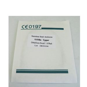 Arc dentaire Orthodontique Arc Fil Acier Inoxydable - Product Image 2