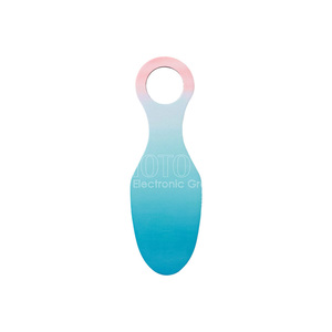 Étiquette de bagage en néoprène colorée personnalisée vierge de sublimation - Product Image 6