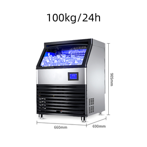 Fabriek Outlet Bulk Kubus Ijs Maker Met Plc Efficiënte Ijsproductie Kubus Ijsmachine - Product Image 4