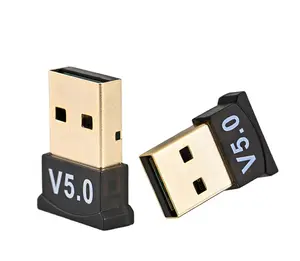 미니 USB 블루 치아 어댑터 V 5.0 듀얼 모드 무선 동글 도매