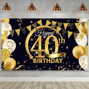Gelukkige Verjaardag Banner Verjaardag Decoratie Feestartikelen Outdoor En Indoor Decor