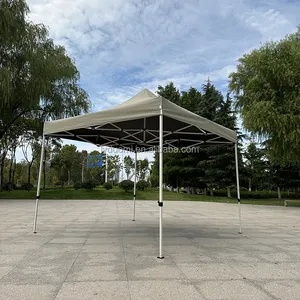 Outdoor 3 X 3m Telescopic Awning Car Shed Pop-up Canopy Trade Show Tent