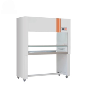 Campana de flujo de aire laminar vertical Clase 100 Banco de limpieza de laboratorio con elemento de filtro Hepa Tipo Gabinete de flujo laminar de acero inoxidable - Product Image 1