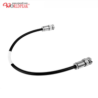 Câble de raccordement étanche BNC mâle vers BNC mâle à faible perte 50 Ohm RG58 RG223 pour analyseur d'antenne VNA