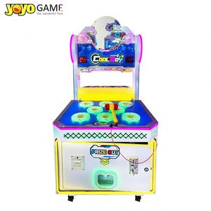 เครื่องเล่นเกมตีตัวตุ่นแบบหยอดเหรียญสำหรับเด็กสองคน วัสดุอะคริลิก สำหรับเล่นในร่ม พร้อมคุณสมบัติเสริมสร้างการเรียนรู้ - Product Image 5