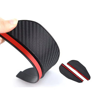 2 protectores retráctiles impermeables de PVC para espejos laterales de coche, visera de lluvia para retrovisor lateral - Product Image 2