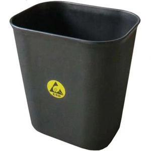 <span class=keywords><strong>Pp</strong></span> nhựa đen 60L SMT tĩnh điện phòng sạch hộp công cụ Thùng rác có thể <span class=keywords><strong>ESD</strong></span> chống tĩnh điện chất thải Thùng - Product Image 6