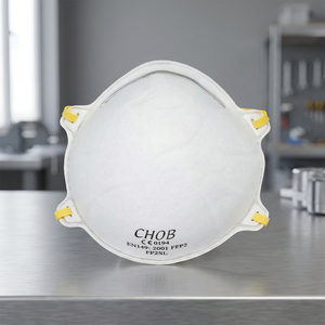 FP2SL Respirateur jetable de type cône certifié FFP1 Protection contre le formaldéhyde Anti-poussière Poussières nocives À base d'eau - Product Image 3