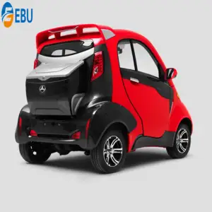 Baterai Lithium Energi Baru EEC 3 Kursi Keluarga Kendaraan Listrik Penumpang Mobil Mini Murah untuk Dewasa 4 Roda