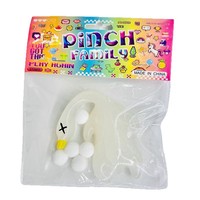 Jouet Squishy Canard Rôti Changeant de Couleur en Caoutchouc PVC Transparent à Rebond Lent et Activé par la Lumière, Jouet Anti-Stress Changeant de Couleur
