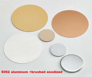 Produttore su misura in alluminio bianco in acciaio inox ottone in lega di zinco piastra di corrosione in metallo incisione targhetta - Product Image 3