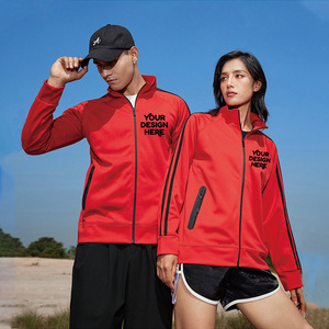 Monos deportivos al aire libre personalizados de alta calidad 2024, <span class=keywords><strong>abrigo</strong></span>, ropa, bolsillos con cremallera, ropa de grupo, chaquetas Unisex para hombres y mujeres - Product Image 2