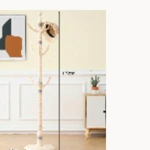 Perchero moderno de madera 36903-M10-A/B/G/H/W - Product Image 5