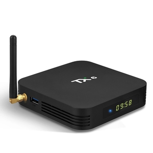 QUNSHITECH Vente en ligne Usine Shenzhen STB 4K <span class=keywords><strong>TX6</strong></span> H616 Smart OTT Android TV Box <span class=keywords><strong>Tx6</strong></span> dans Set Top Box 2GB 16GB Tvbox - Product Image 3