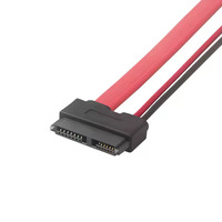 Cable de Datos SATA Slimline de 13 (7+6) Pines para Disco Duro, Cable de Alimentación IDE, Venta al Por Mayor