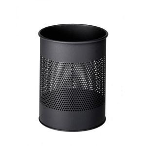 DURABLE - 3310-23 Cesta metálica cilíndrica de 15L con perforación decorativa 165 mm - EAN 4005546988627 CUBETAS DE BASURA Y CENICEROS - Product Image 4