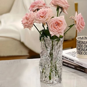 Hot Selling Fashion New Design Exquisite Plant Hydroponic <strong>Vase</strong> Desktop Flower Hotel Crystal Glass <strong>Vase</strong> - Product Image 5